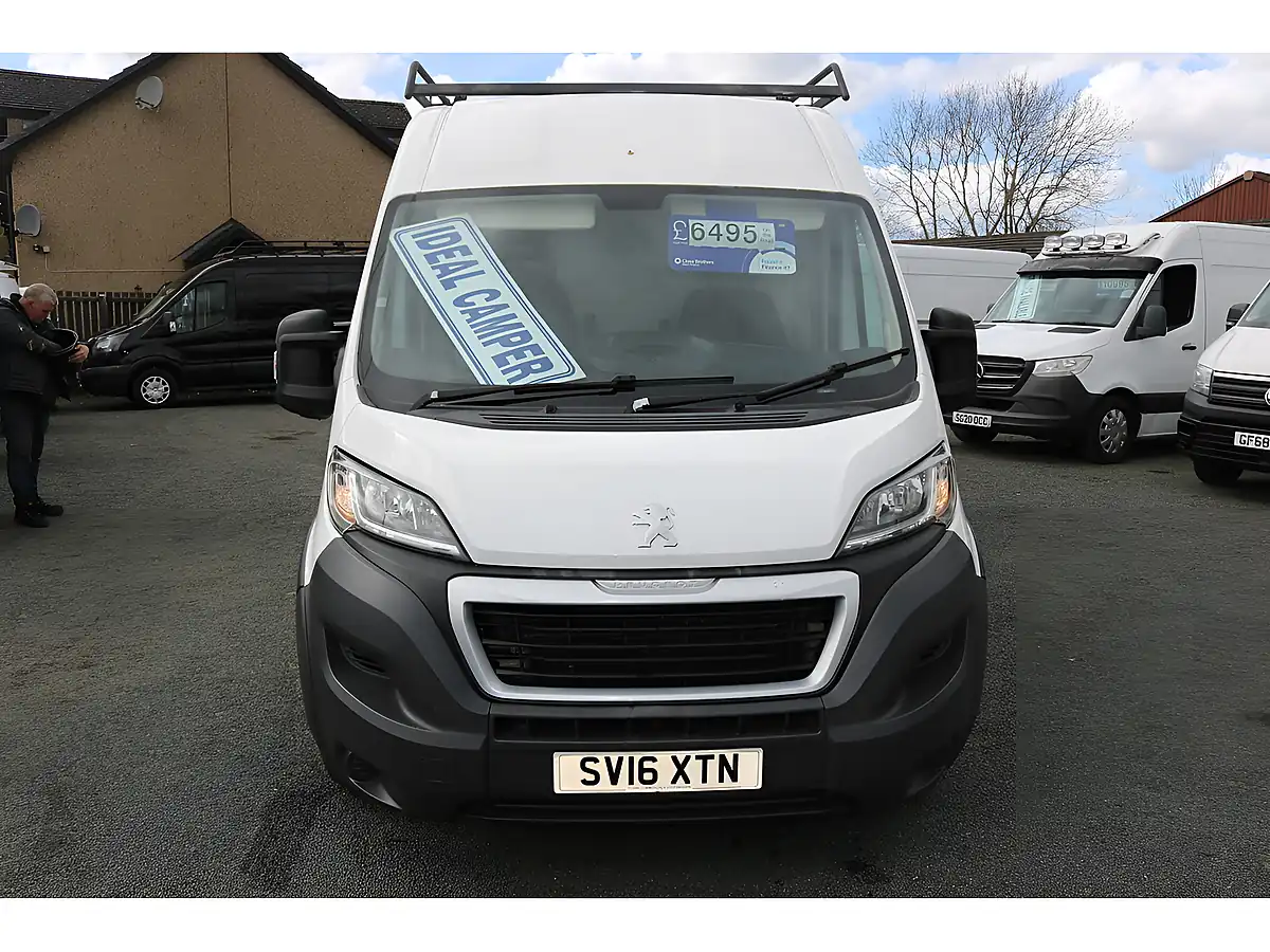 Used 2016 Peugeot Boxer Lwb Facelift White - Interior and Exterior details 2