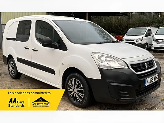 2016 Peugeot Partner 1.6 BlueHDi 744 S Crew Van