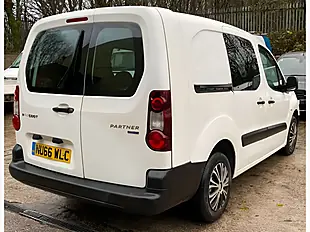 Used 2016 Peugeot Partner 744 S White - Interior and Exterior details 10