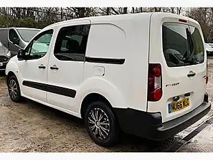 Used 2016 Peugeot Partner 744 S White - Interior and Exterior details 12