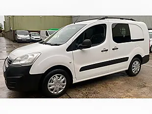 Used 2016 Peugeot Partner S Crew Van White - Interior and Exterior details 11
