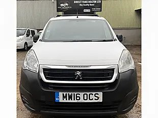 Used 2016 Peugeot Partner S Crew Van White - Interior and Exterior details 2