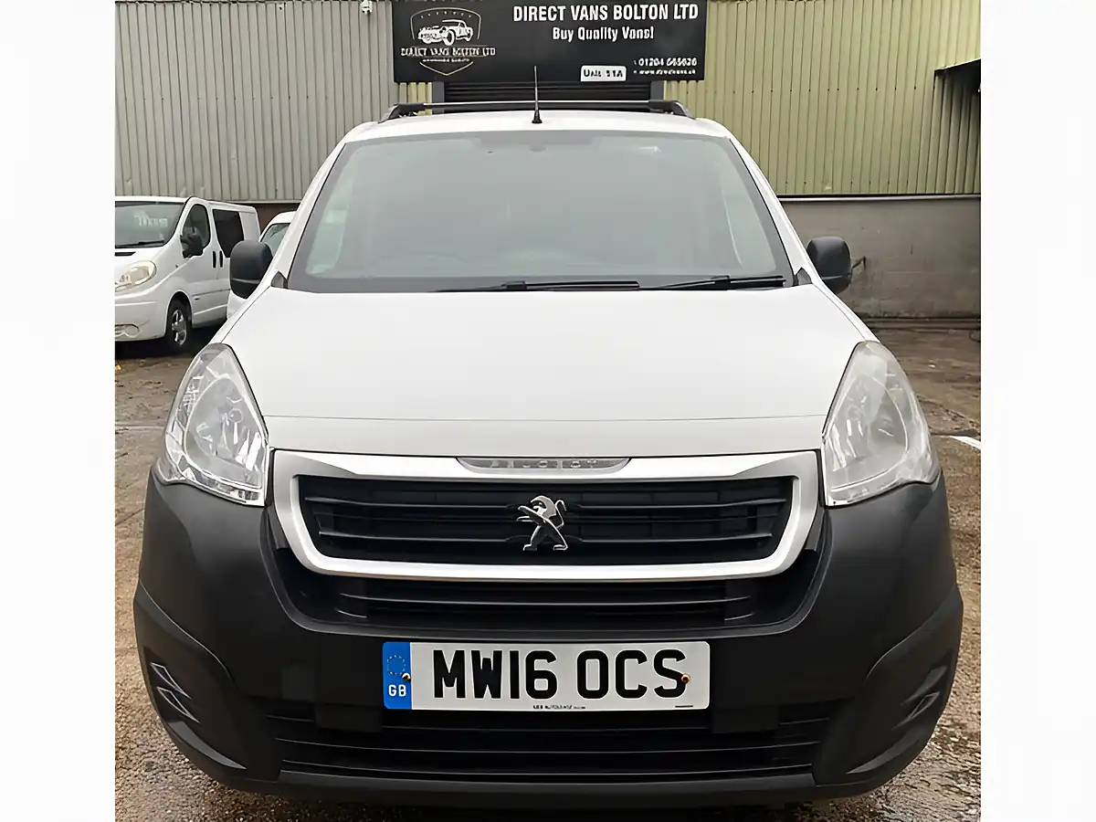 Used 2016 Peugeot Partner S Crew Van White - Interior and Exterior details 2