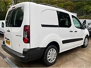 Used 2016 Peugeot Partner S Crew Van White - Interior and Exterior details 6