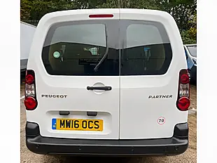 Used 2016 Peugeot Partner S Crew Van White - Interior and Exterior details 8