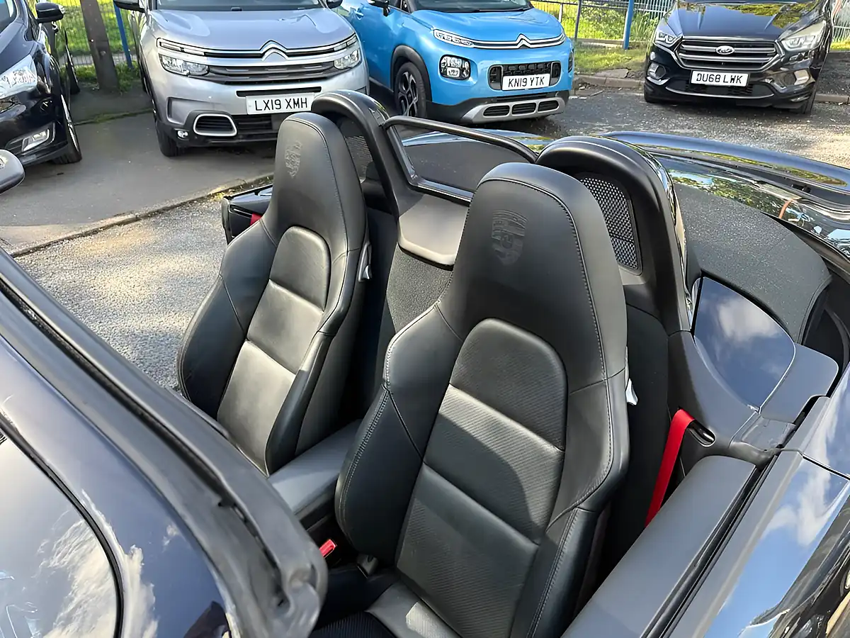 Used 2016 Porsche 718 Boxster S Black - Interior and Exterior details 12