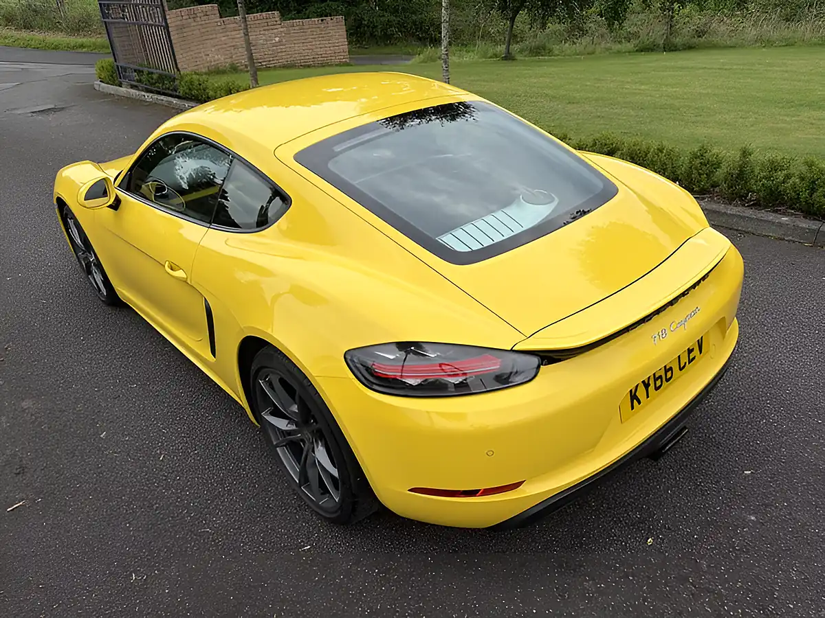 Used 2016 Porsche 718 Cayman Cayman Racing Yellow - Interior and Exterior details 10