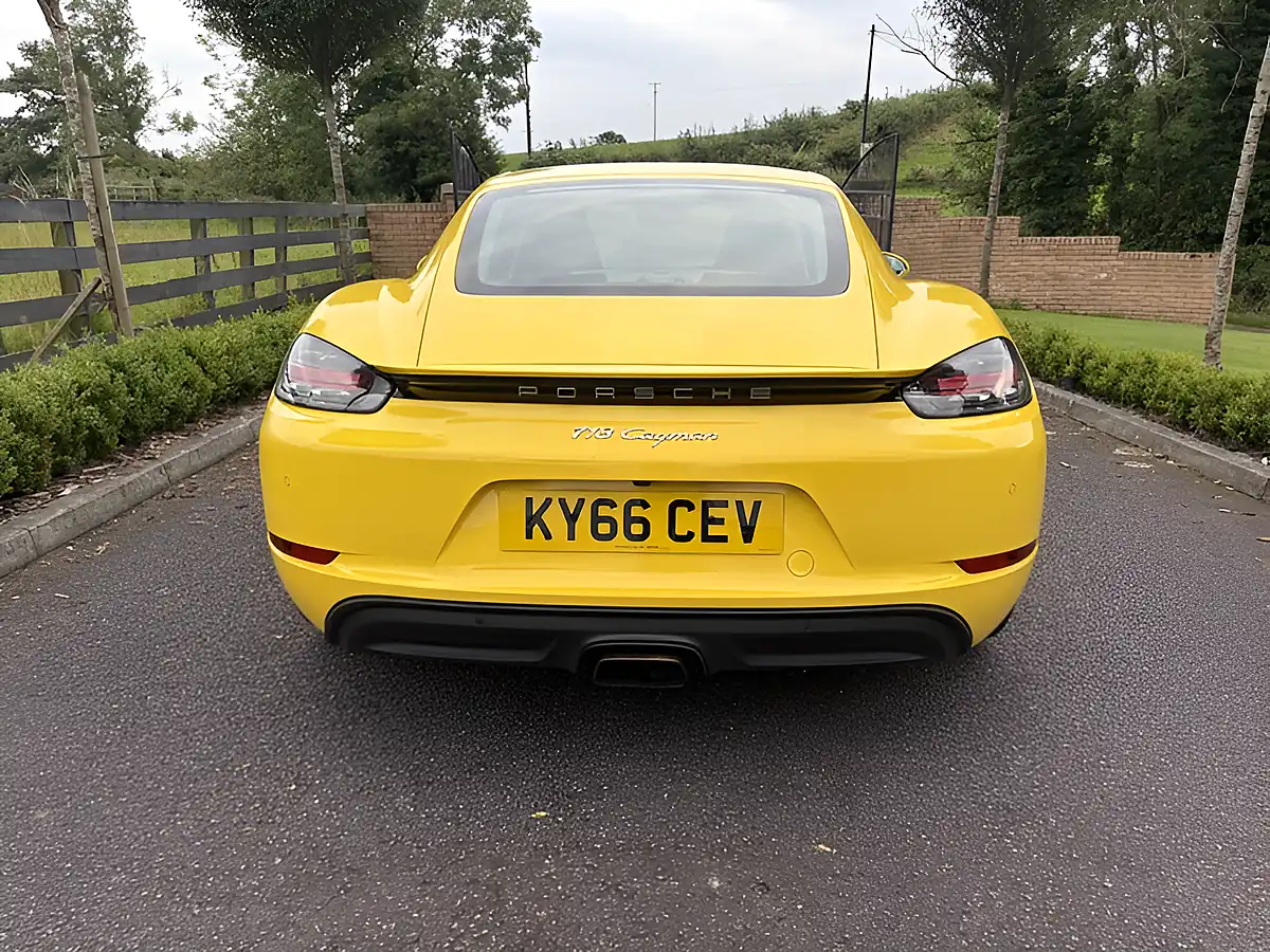 Used 2016 Porsche 718 Cayman Cayman Racing Yellow - Interior and Exterior details 11