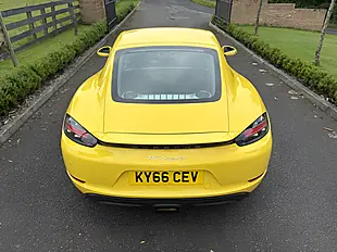 Used 2016 Porsche 718 Cayman Cayman Racing Yellow - Interior and Exterior details 12