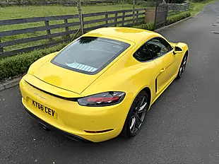Used 2016 Porsche 718 Cayman Cayman Racing Yellow - Interior and Exterior details 14