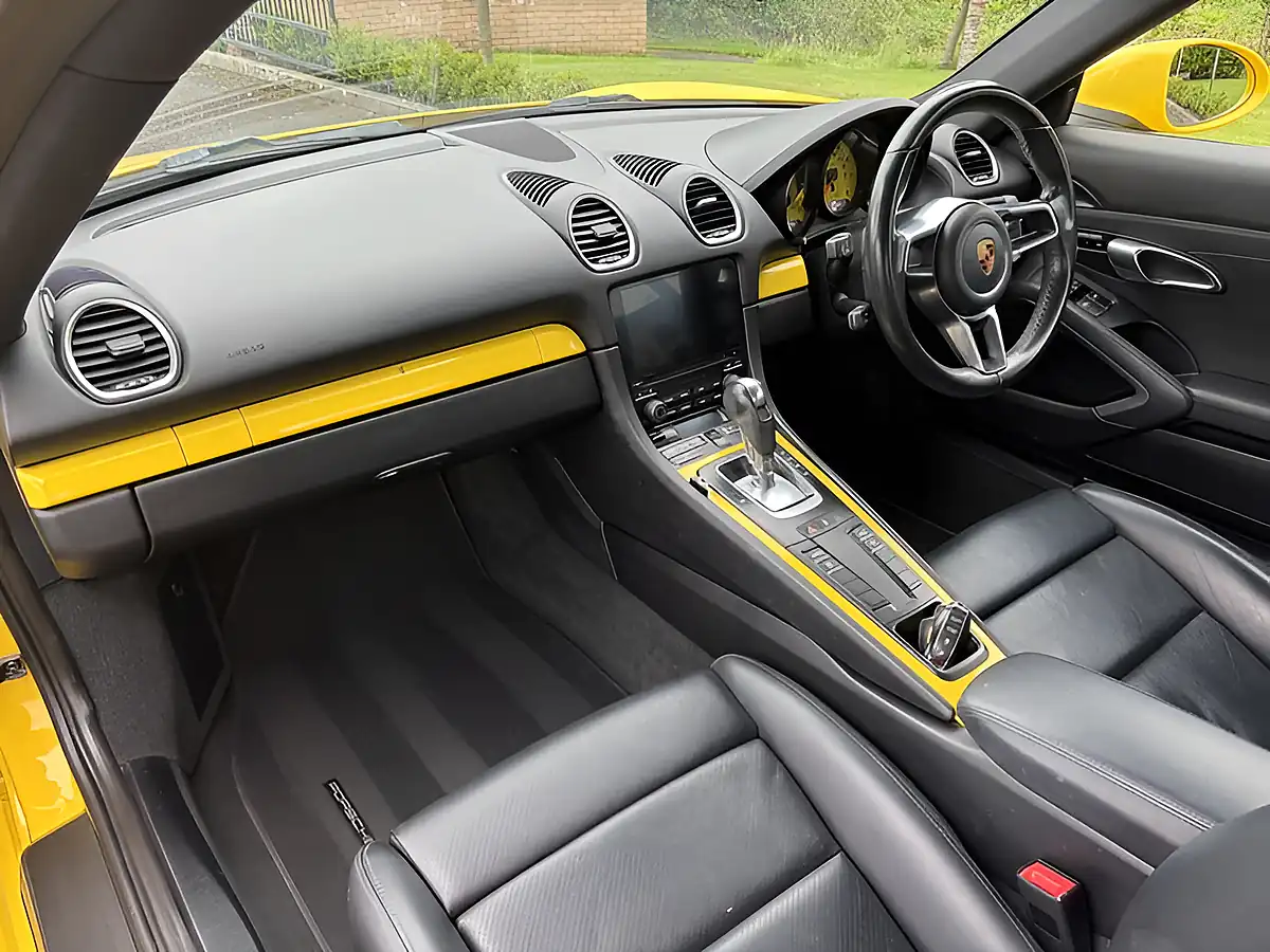 Used 2016 Porsche 718 Cayman Cayman Racing Yellow - Interior and Exterior details 16