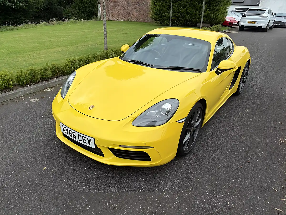 Used 2016 Porsche 718 Cayman Cayman Racing Yellow - Interior and Exterior details 8