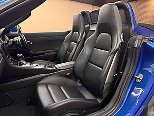 Used 2016 Porsche Boxster 981 Blue - Interior and Exterior details 11