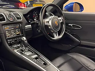 Used 2016 Porsche Boxster 981 Blue - Interior and Exterior details 14