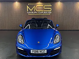 Used 2016 Porsche Boxster 981 Blue - Interior and Exterior details 2