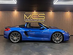 Used 2016 Porsche Boxster 981 Blue - Interior and Exterior details 4