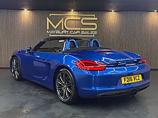 Used 2016 Porsche Boxster 981 Blue - Interior and Exterior details 7