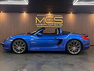 Used 2016 Porsche Boxster 981 Blue - Interior and Exterior details 8