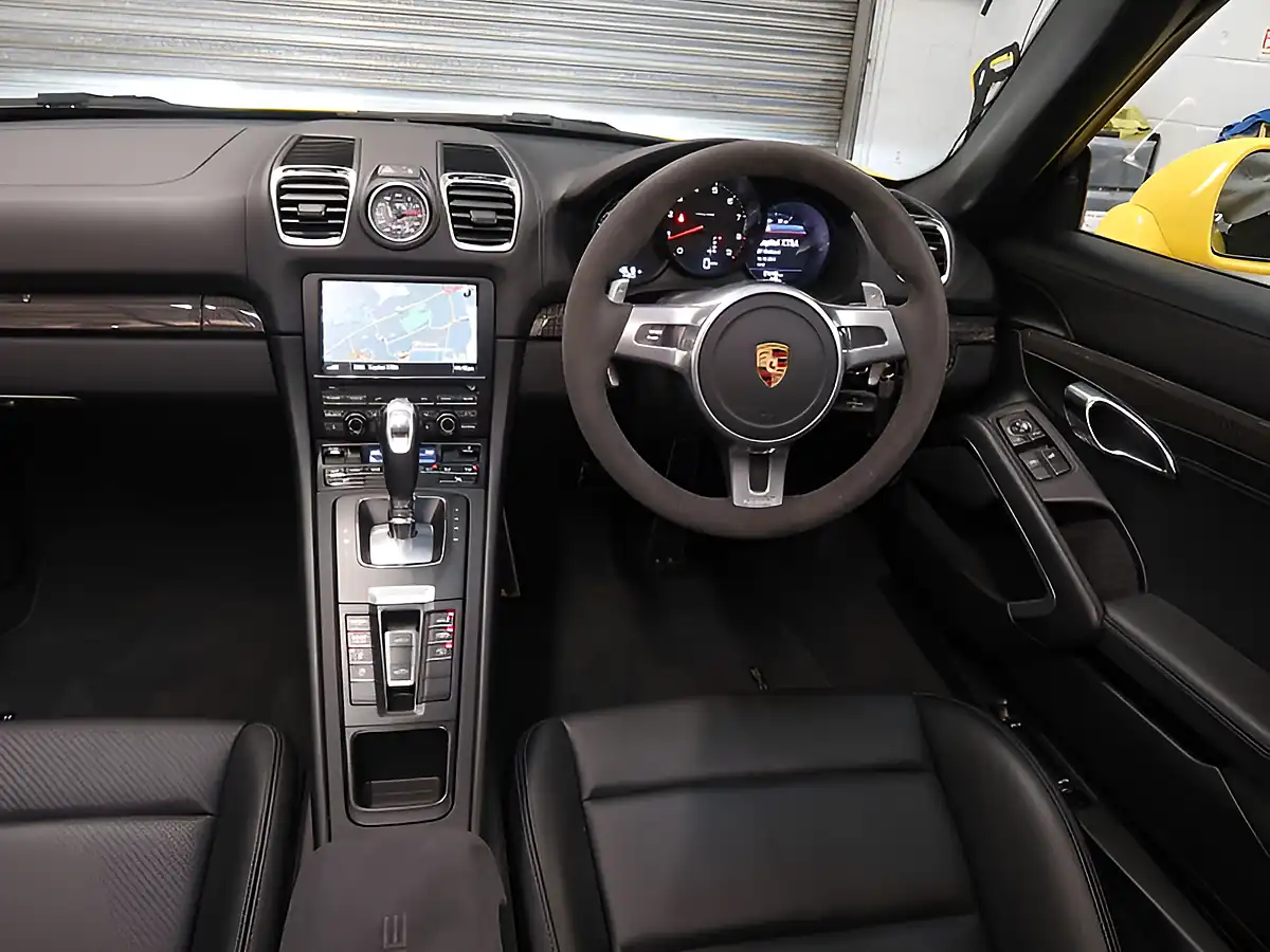 Used 2016 Porsche Boxster 981 Yellow - Interior and Exterior details 11