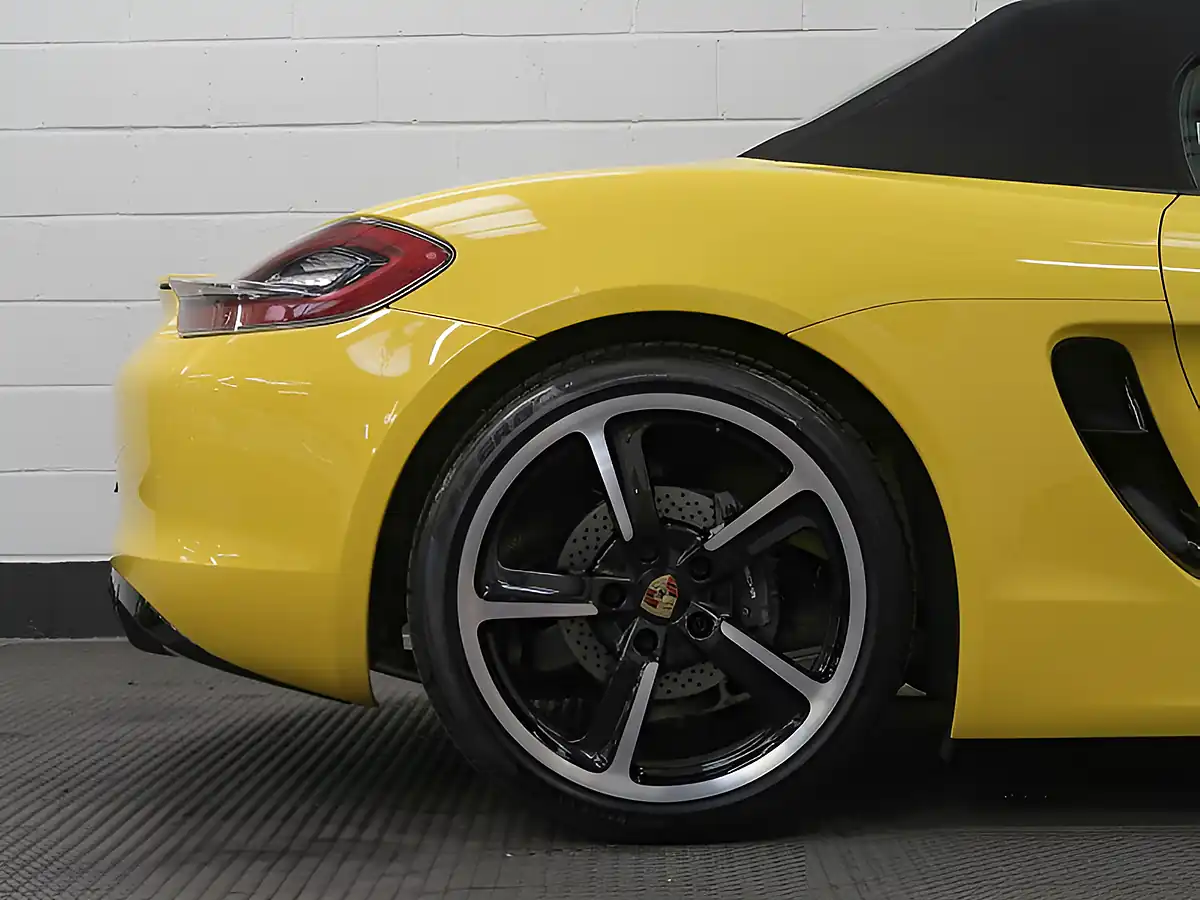 Used 2016 Porsche Boxster 981 Yellow - Interior and Exterior details 15