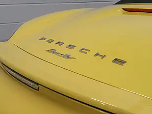 Used 2016 Porsche Boxster 981 Yellow - Interior and Exterior details 16