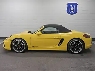 Used 2016 Porsche Boxster 981 Yellow - Interior and Exterior details 2