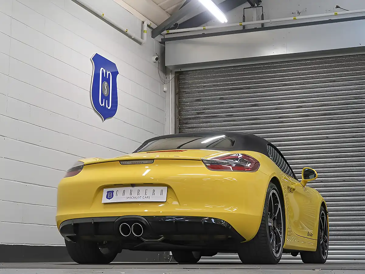 Used 2016 Porsche Boxster 981 Yellow - Interior and Exterior details 20