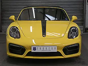 Used 2016 Porsche Boxster 981 Yellow - Interior and Exterior details 4