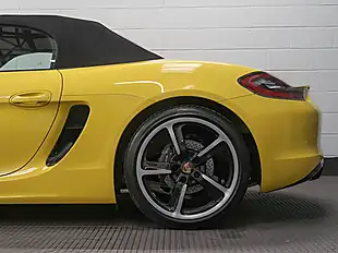 Used 2016 Porsche Boxster 981 Yellow - Interior and Exterior details 6