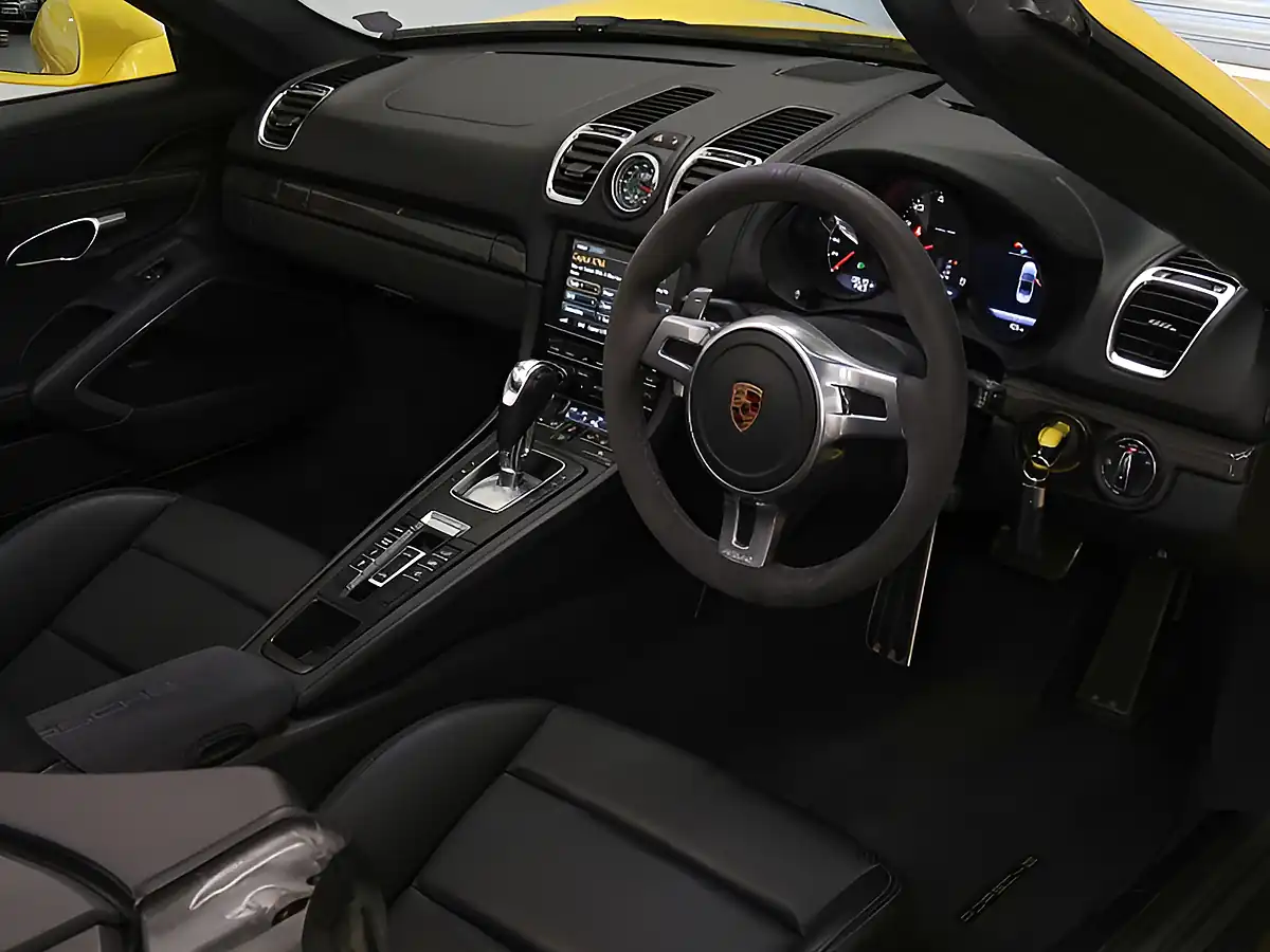 Used 2016 Porsche Boxster 981 Yellow - Interior and Exterior details 7