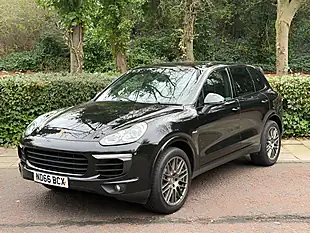 Used 2016 Porsche Cayenne Platinum Edition Basalt Black Metallic - Interior and Exterior details 2