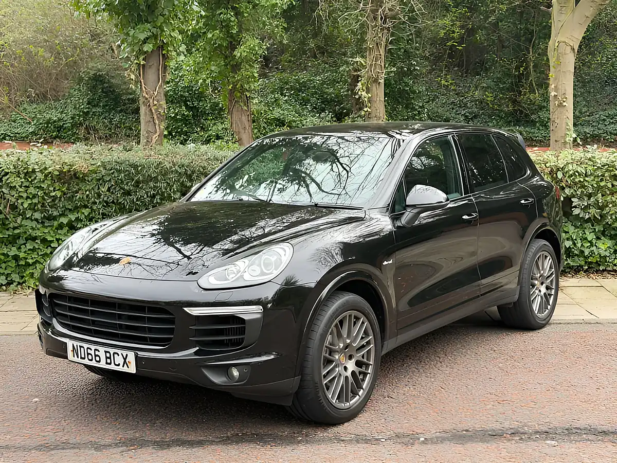 Used 2016 Porsche Cayenne Platinum Edition Basalt Black Metallic - Interior and Exterior details 2