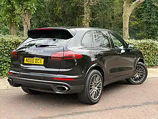 Used 2016 Porsche Cayenne Platinum Edition Basalt Black Metallic - Interior and Exterior details 6