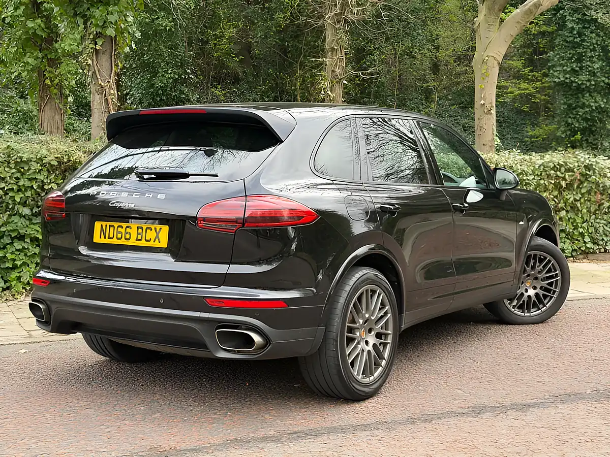 Used 2016 Porsche Cayenne Platinum Edition Basalt Black Metallic - Interior and Exterior details 6