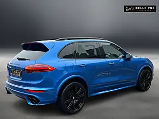 Used 2016 Porsche Cayenne S Sapphire Blue - Interior and Exterior details 3