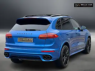 Used 2016 Porsche Cayenne S Sapphire Blue - Interior and Exterior details 4