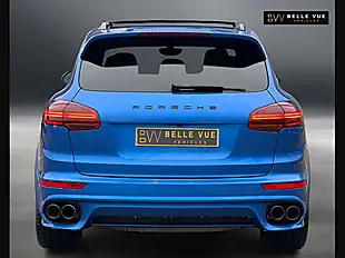 Used 2016 Porsche Cayenne S Sapphire Blue - Interior and Exterior details 5