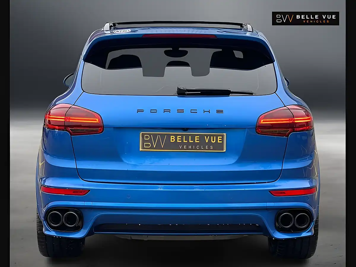 Used 2016 Porsche Cayenne S Sapphire Blue - Interior and Exterior details 5
