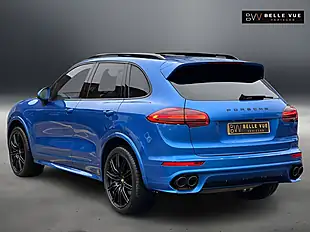 Used 2016 Porsche Cayenne S Sapphire Blue - Interior and Exterior details 6