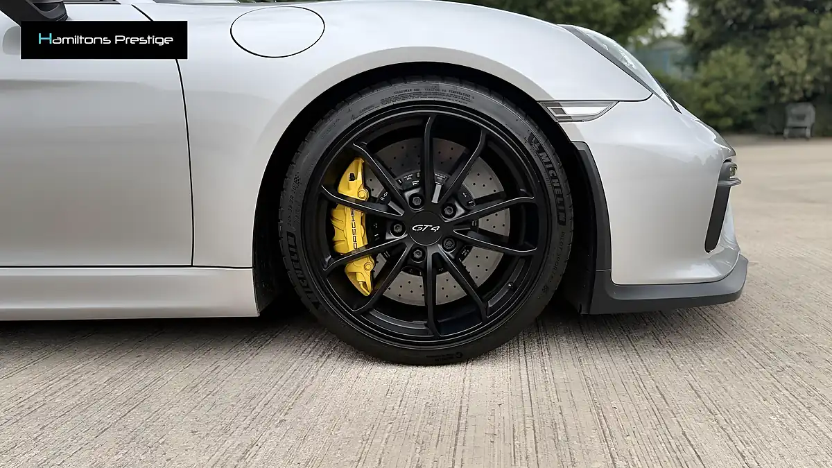 Used 2016 Porsche Cayman GT4 Silver - Interior and Exterior details 10