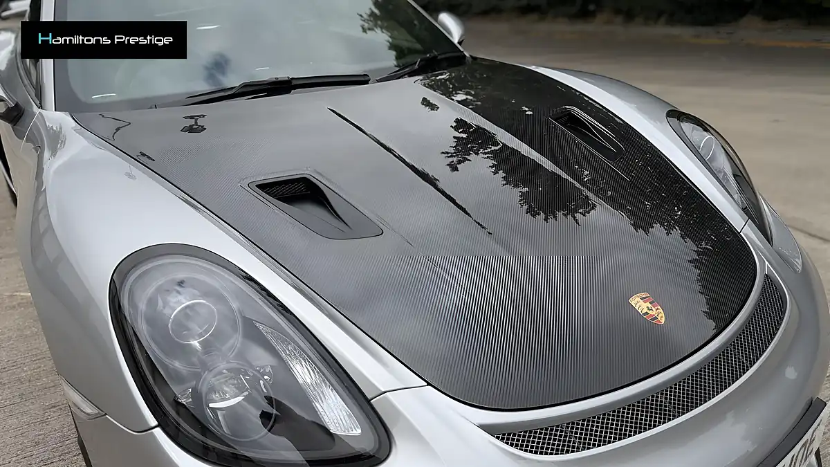 Used 2016 Porsche Cayman GT4 Silver - Interior and Exterior details 13