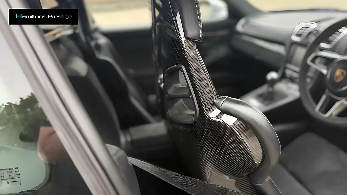 Used 2016 Porsche Cayman GT4 Silver - Interior and Exterior details 14
