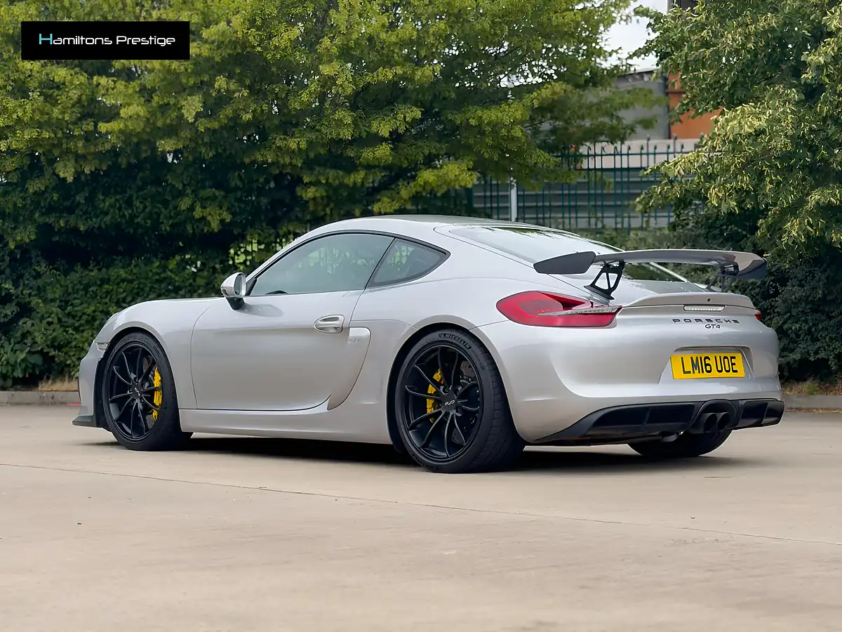 Used 2016 Porsche Cayman GT4 Silver - Interior and Exterior details 2