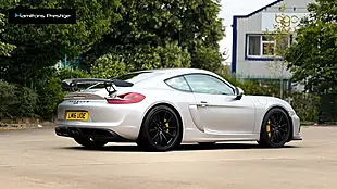 Used 2016 Porsche Cayman GT4 Silver - Interior and Exterior details 3