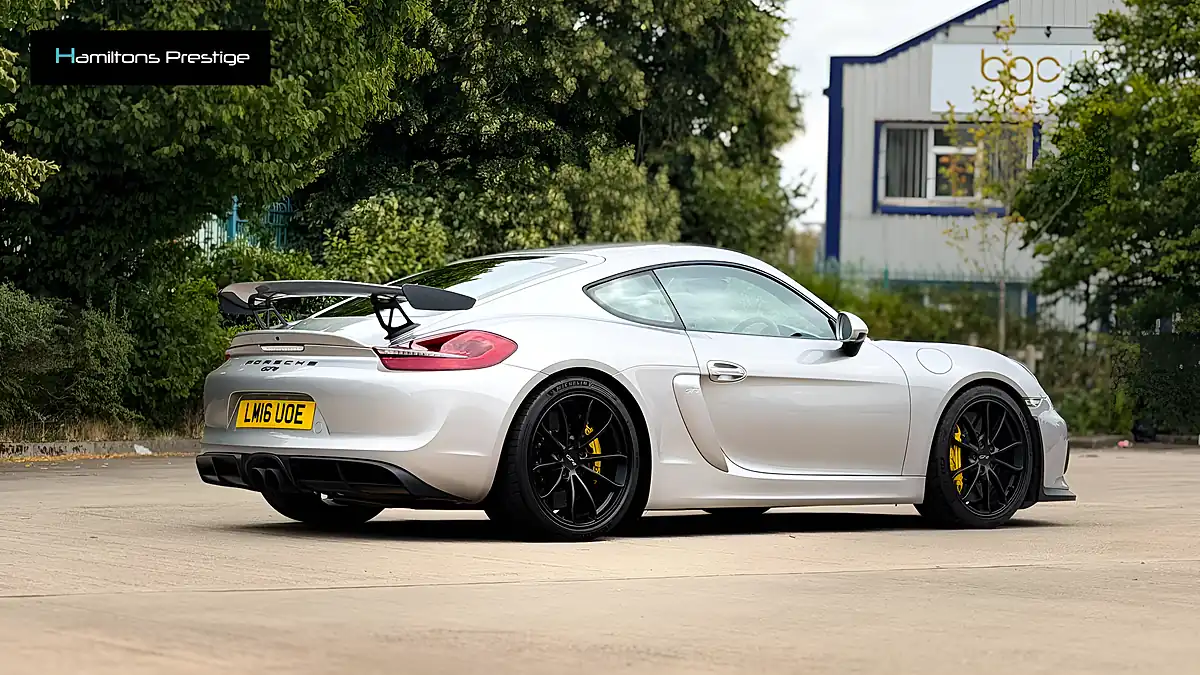 Used 2016 Porsche Cayman GT4 Silver - Interior and Exterior details 3