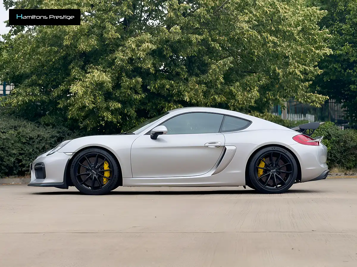 Used 2016 Porsche Cayman GT4 Silver - Interior and Exterior details 4