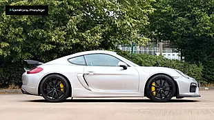 Used 2016 Porsche Cayman GT4 Silver - Interior and Exterior details 5