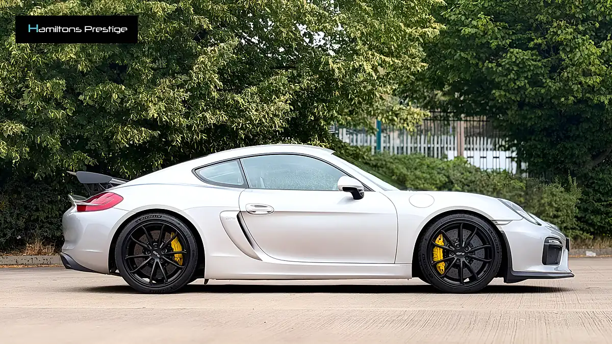 Used 2016 Porsche Cayman GT4 Silver - Interior and Exterior details 5