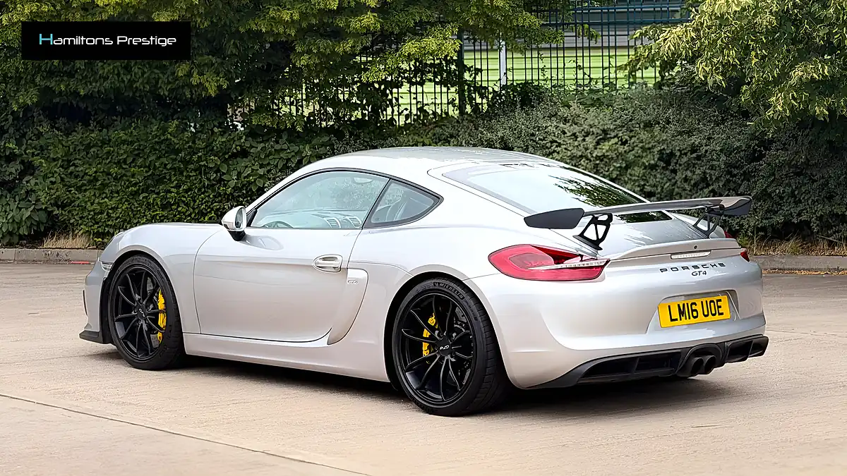Used 2016 Porsche Cayman GT4 Silver - Interior and Exterior details 7