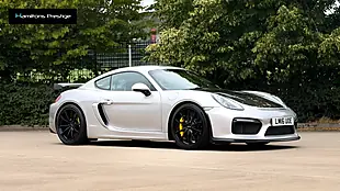 Used 2016 Porsche Cayman GT4 Silver - Interior and Exterior details 8